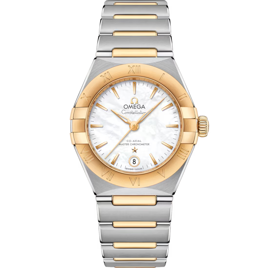Omega Constellation Ladies' Selection 29mm steel �?yellow gold on steel �?yellow gold 131.20.29.20.05.002