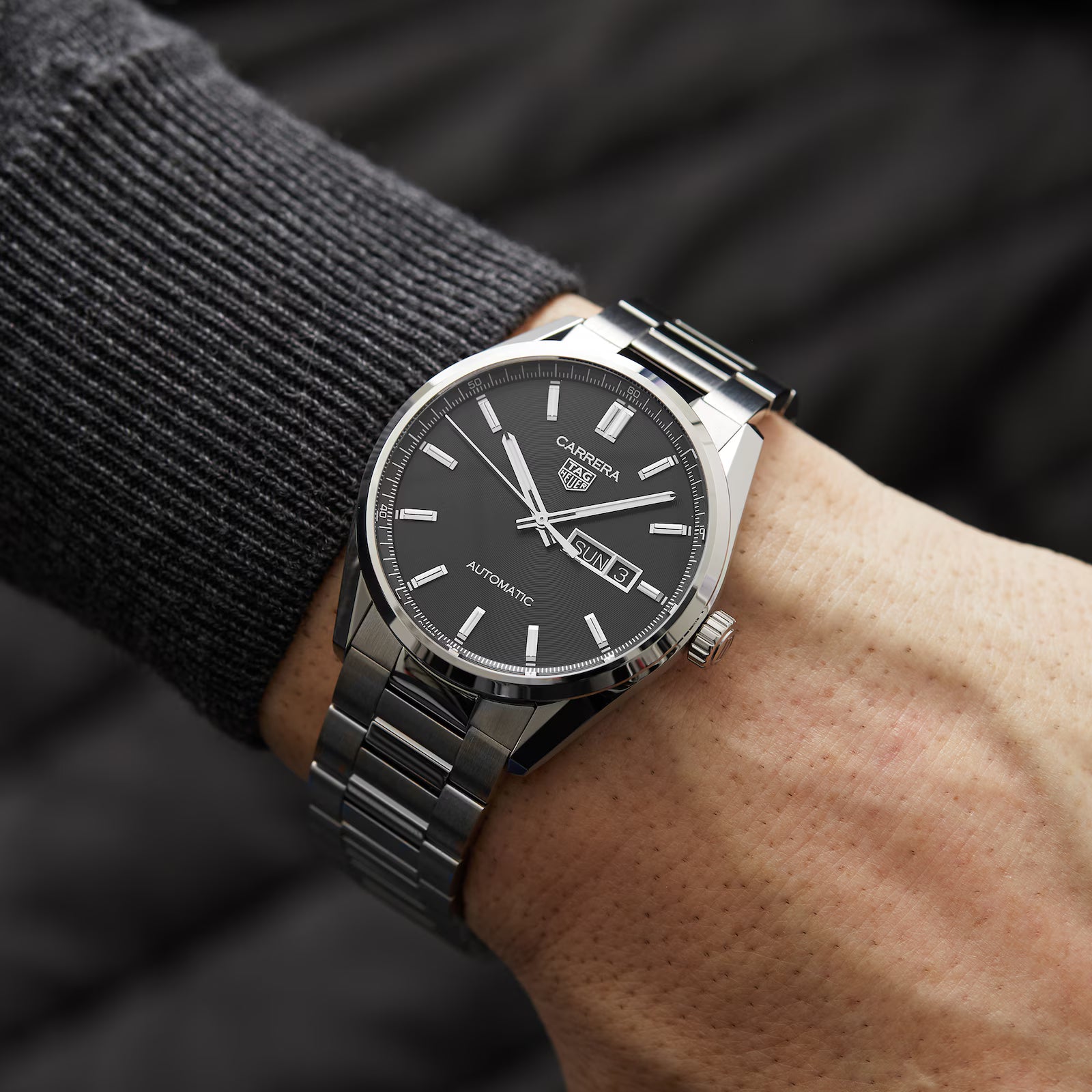 TAG Heuer Carrera Day-Date 41mm Automatic Mens Watch WBN2010.BA0640 - Image 7