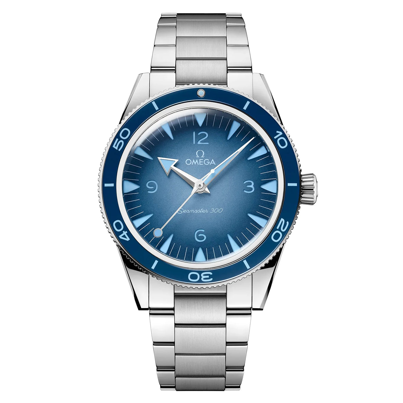 Omega Seamaster 300 41mm Blue Dial Stainless Steel Bracelet 234.30.41.21.03.002