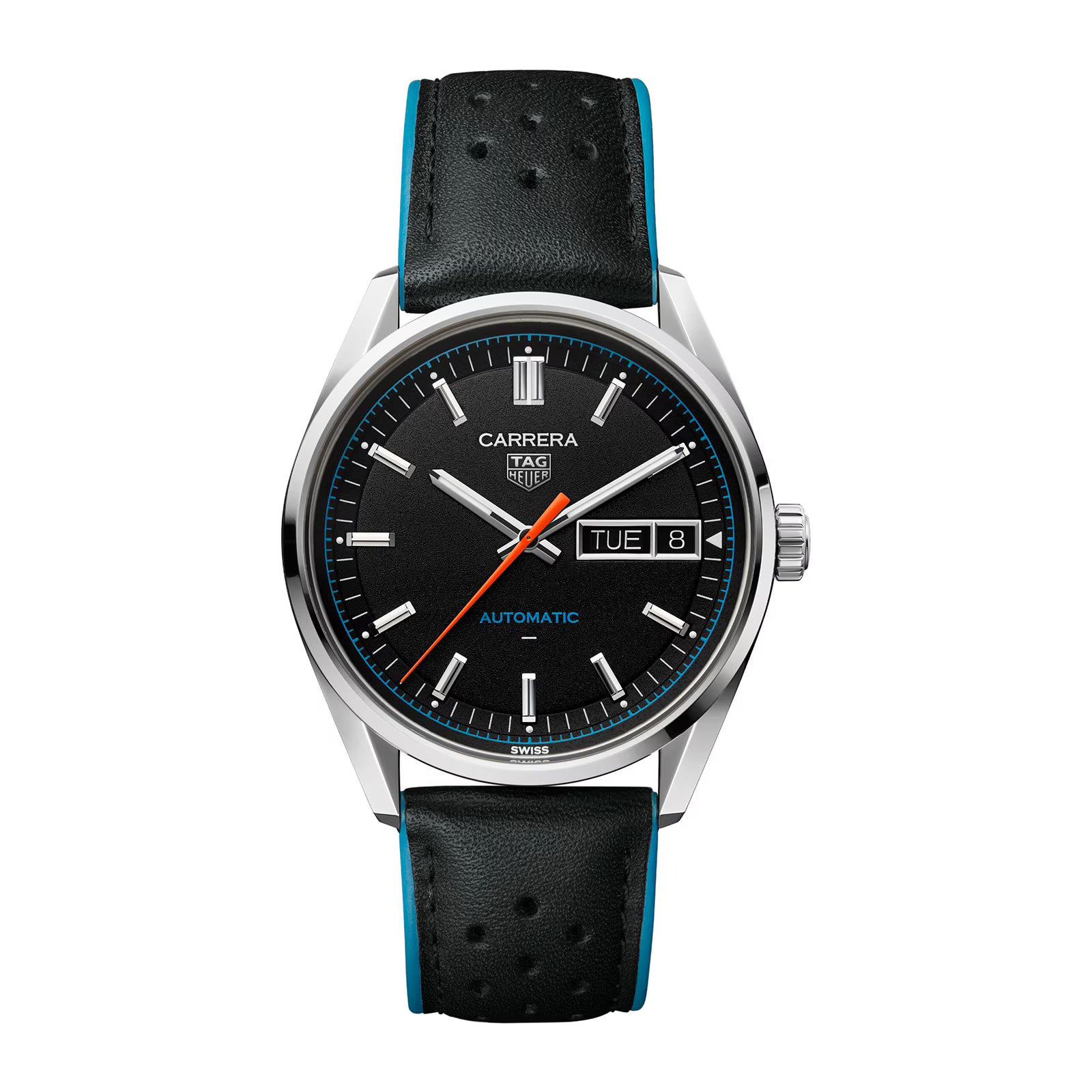 TAG Heuer Carrera Day-Date 41mm Mens Watch Black WDA2110.FC6614