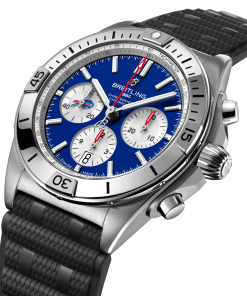 Alternative view of Breitling Chronomat B01 42 NFL Buffalo Bills Edition AB01342B1C3S1