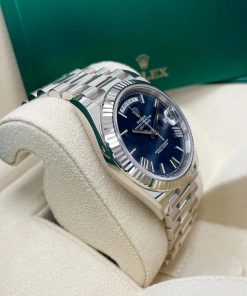 Alternative view of Rolex  Day-Date President 40mm Blue Roman Dial  228236-0007