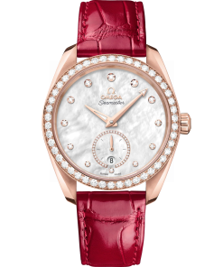 Omega Seamaster Aqua Terra 150M 38 mm White Dial Sedna�?18k Rose Gold Strap 220.58.38.20.55.002