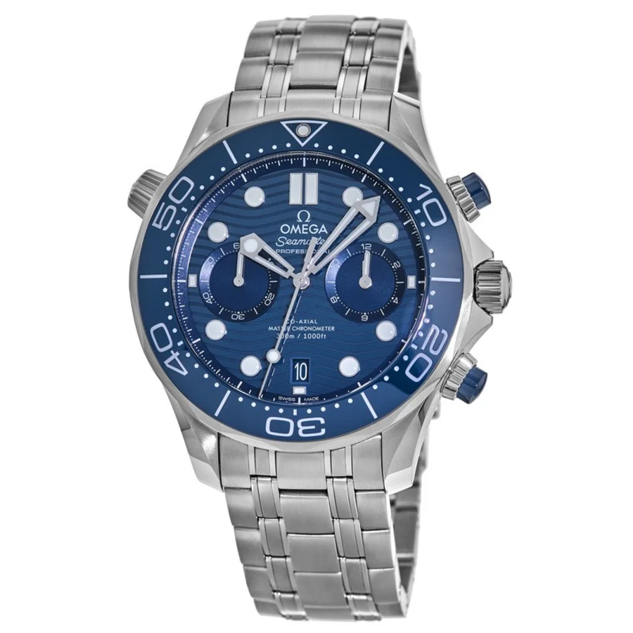 Omega Seamaster Diver 300M 44mm Blue Dial Stainless Steel Bracelet 210.30.44.51.03.001 - Image 6