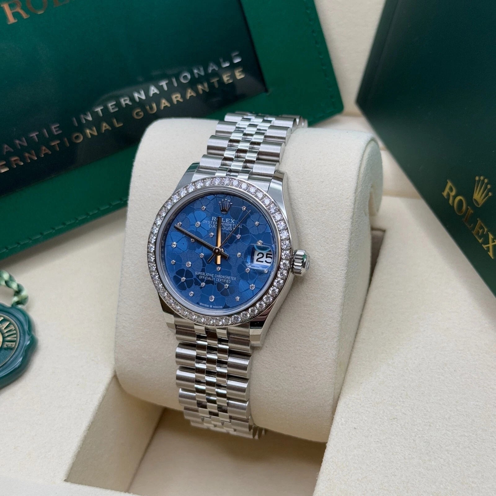 Rolex Datejust m278384RBR-0039/0040 Azzurro Blue 31mm Dial Oyster Watch - Image 14