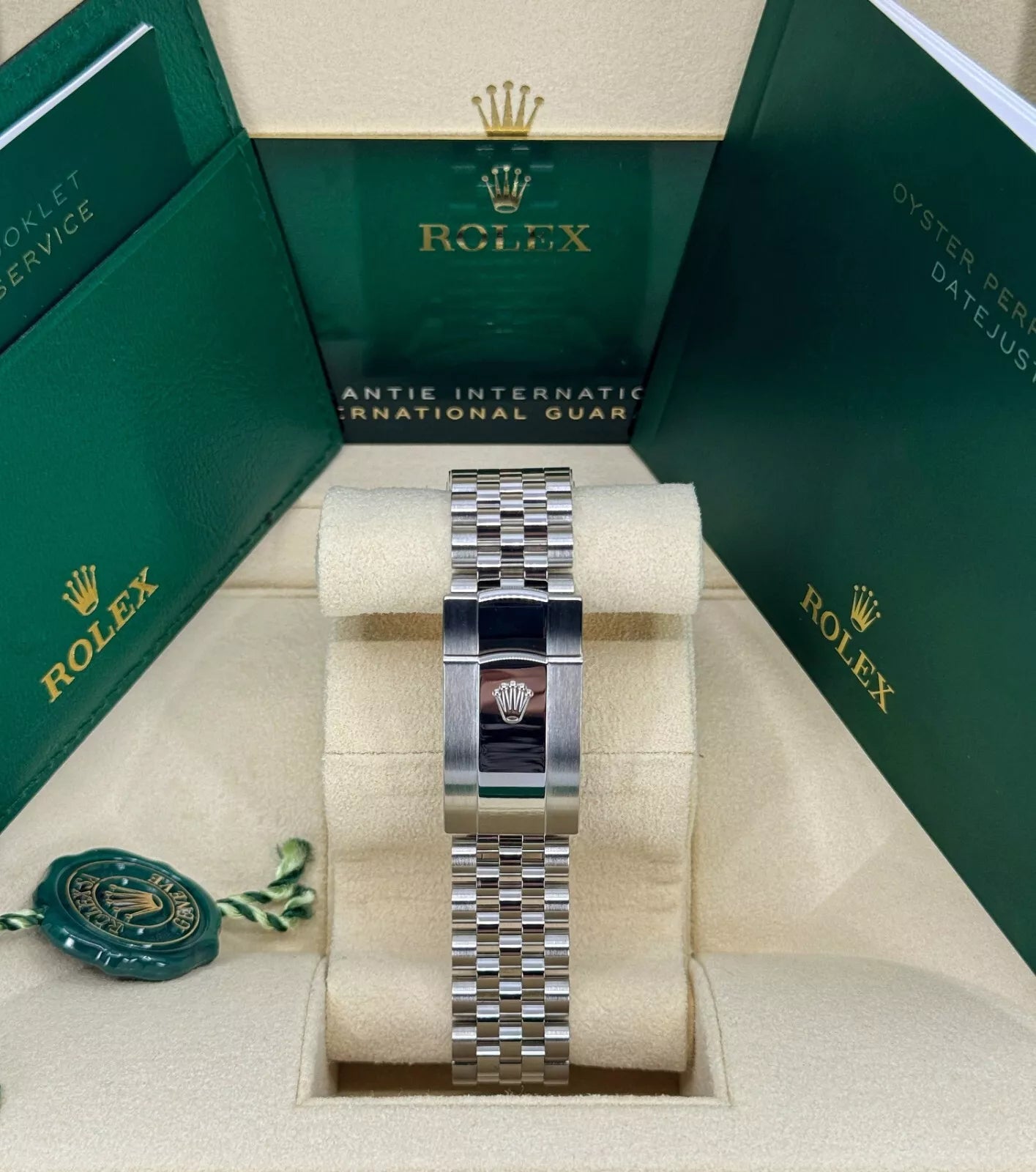 Rolex Datejust 41mm 126300 Silver Index Jubilee Stainless Steel Watch - Image 7