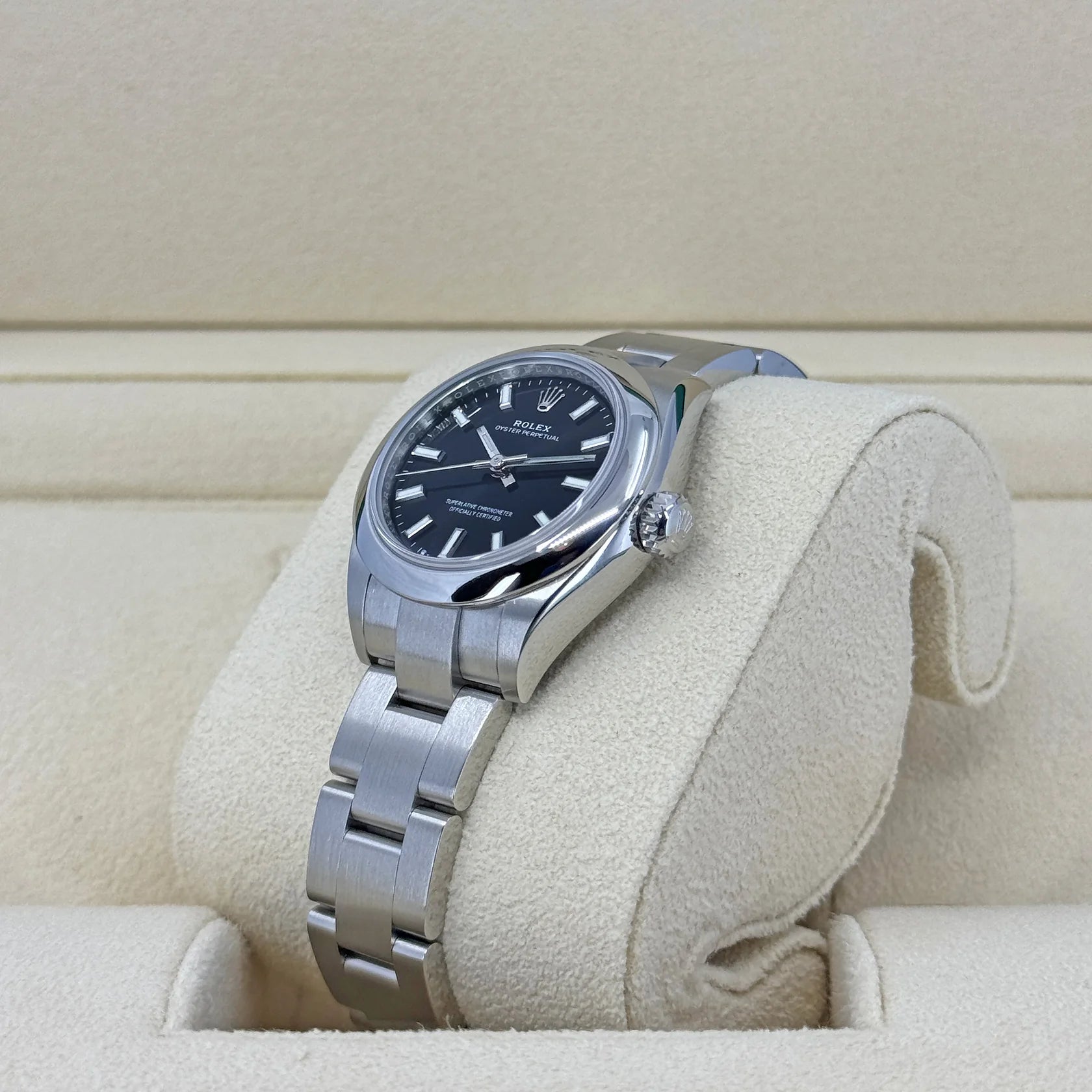 Rolex Oyster Perpetual 31mm 277200-0016 Black Dial Oyster Bracelet Watch - Image 5