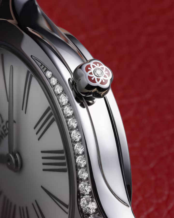 Omega De Ville Mini Trésor 26mm White Dial with Diamonds Stainless Steel Strap 428.18.26.60.04.001 - Image 5