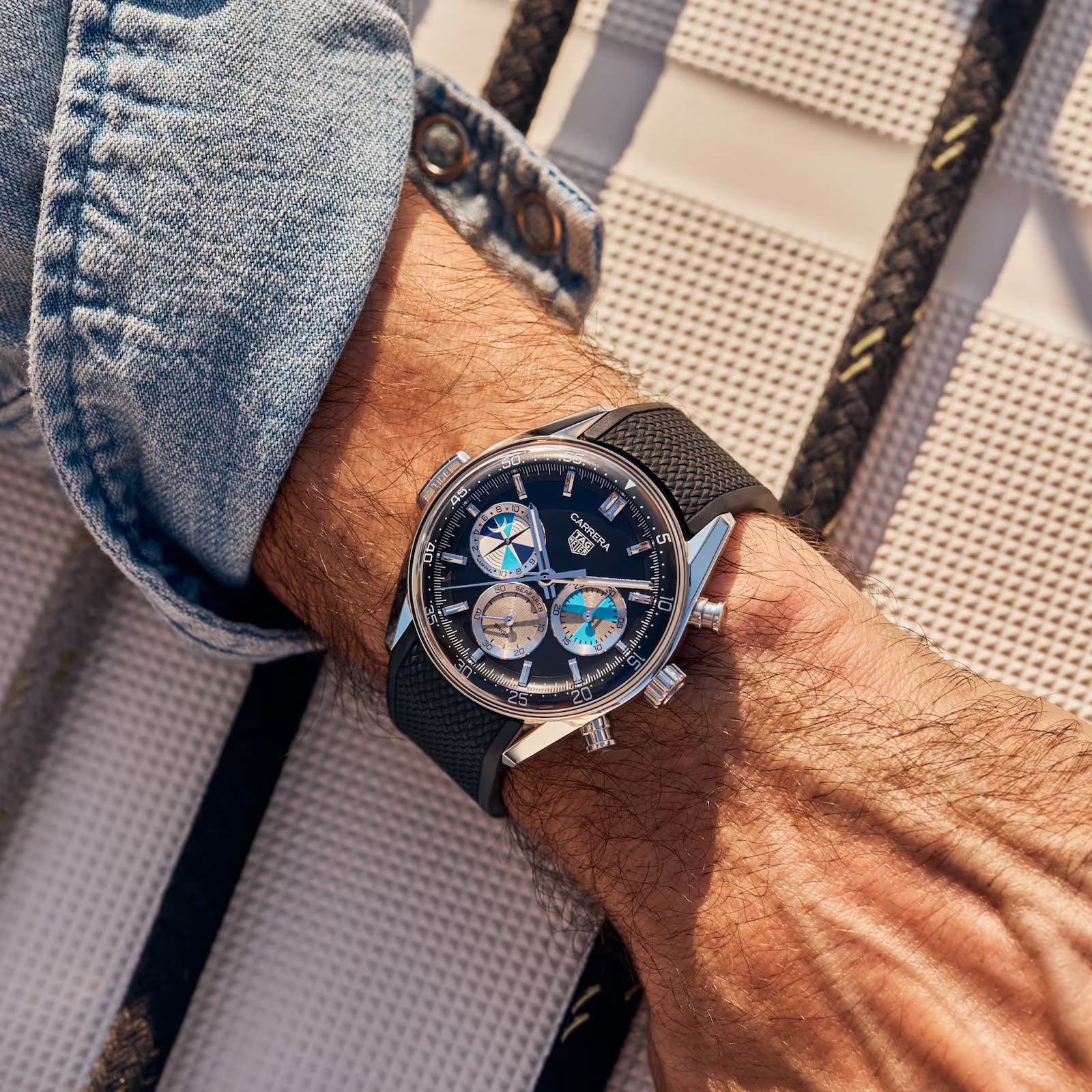 TAG Heuer Carrera Chronograph Seafarer x Hodinkee Automatic 42mm CBS2014.FT6293 - Image 9