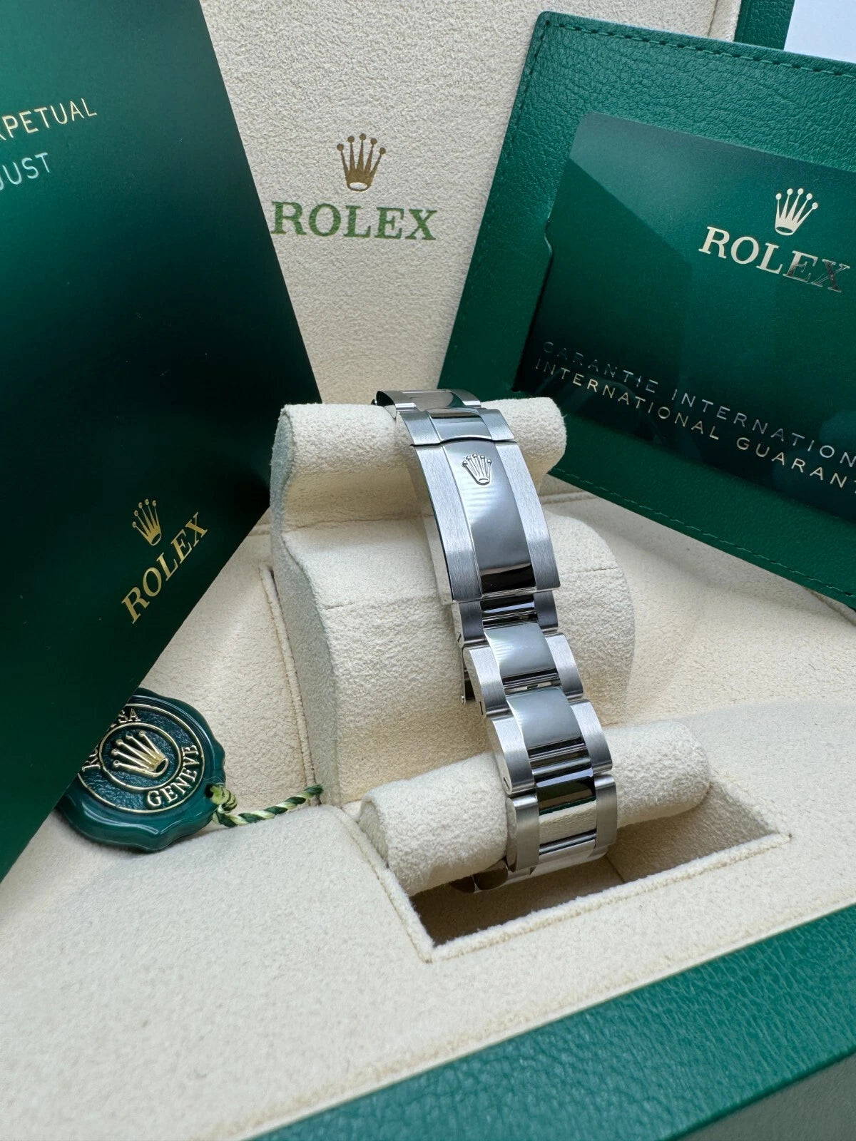 Rolex Datejust 41mm 126334 Blue Roman Oyster Stainless Steel Men’s Watch - Image 11