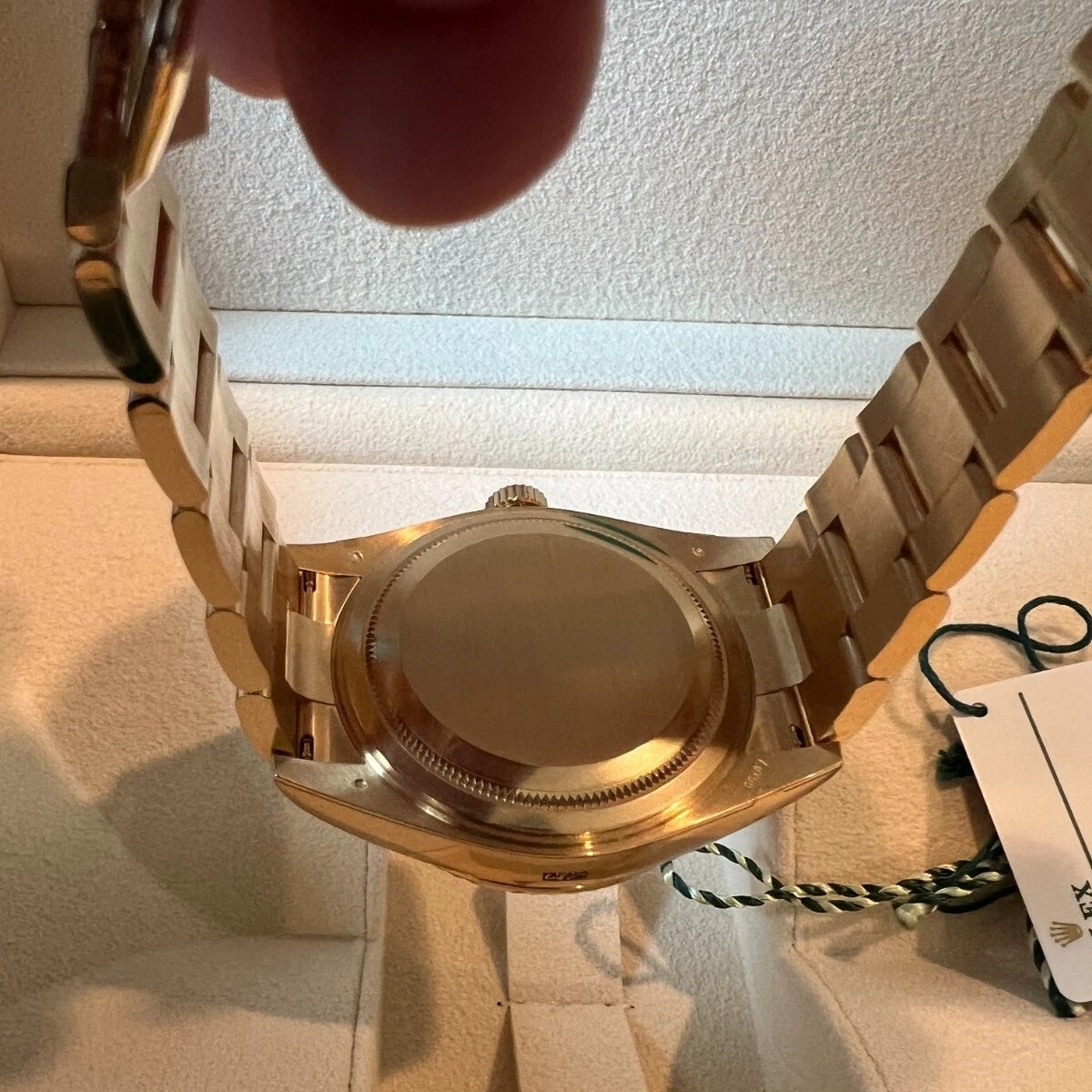 Rolex Sky-Dweller 42mm 336938-0001 Yellow Gold Champagne Dial - Image 8