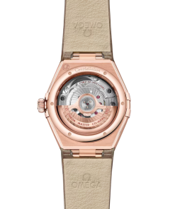 Alternative view of Omega Constellation Ladies' Selection 29mm Sedna�?gold on leather strap 131.53.29.20.55.002