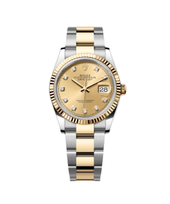 Rolex Datejust 36mm 126233 Champagne Dial Jubilee Bracelet Watch