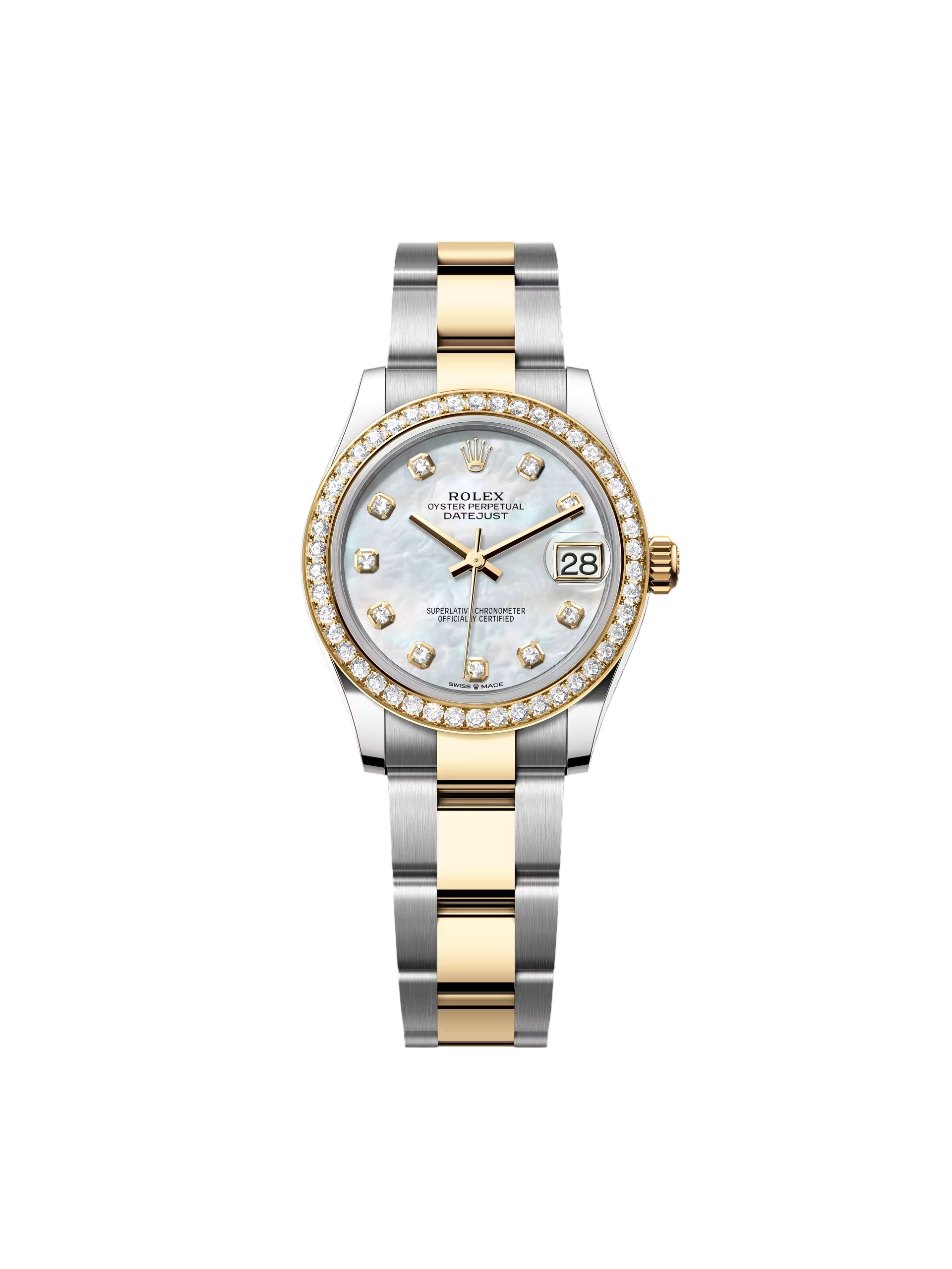 Rolex Datejust m278383-0027/0028 31mm Mother of Pearl Dial Oyster Bracelet - Image 2