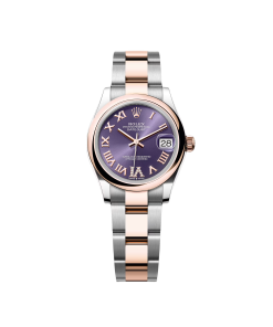 Rolex Datejust m278241-0019/0020 Aubergine 31mm Dial Oyster Bracelet Watch