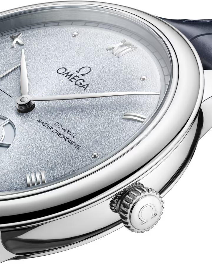 Omega De Ville Prestige 41 mm Blue Dial Stainless Steel Strap 434.13.41.21.03.001 - Image 2