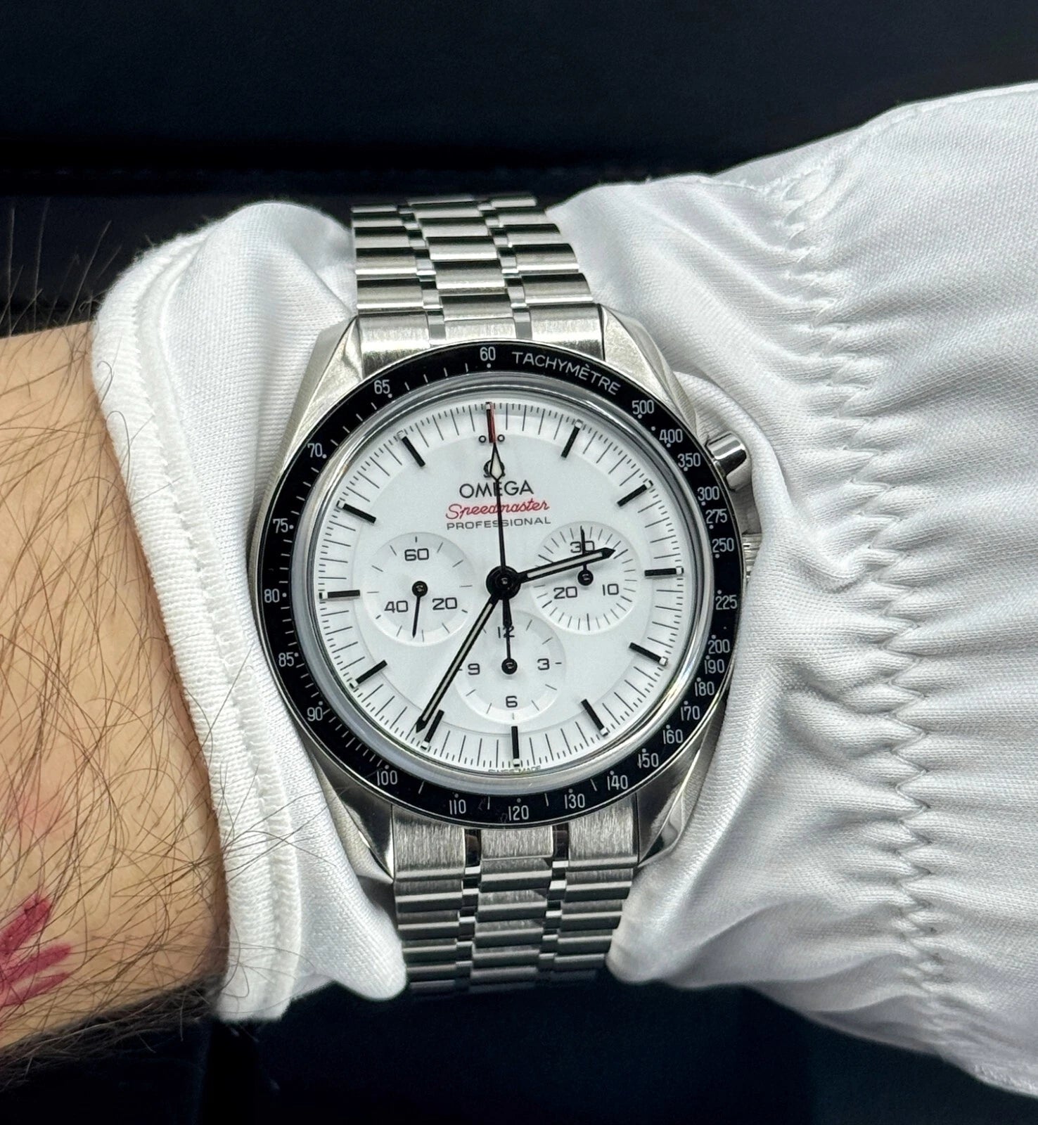 Omega Speedmaster Moonwatch Professional 42mm White Dial Stainless Steel Bracelet 310.30.42.50.04.001 - Image 13