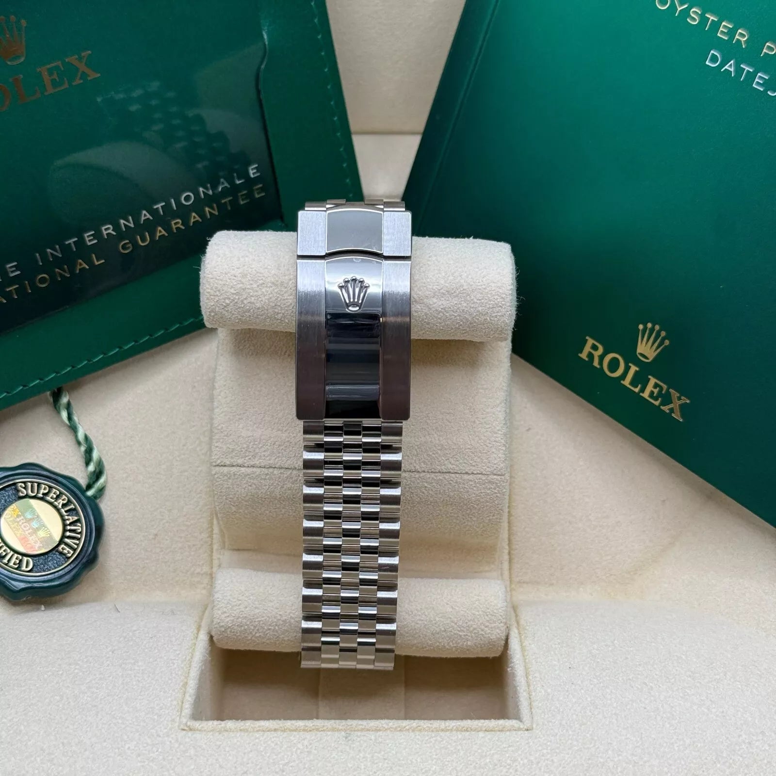Rolex Datejust 41mm 126334 Slate Diamond Jubilee Stainless Steel - Image 6