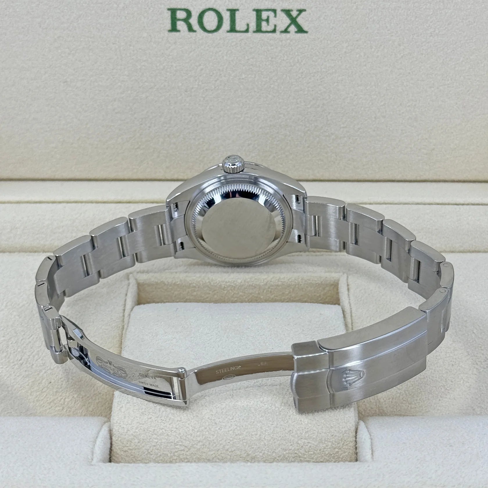 Rolex Oyster Perpetual 31mm 277200-0016 Black Dial Oyster Bracelet Watch - Image 10