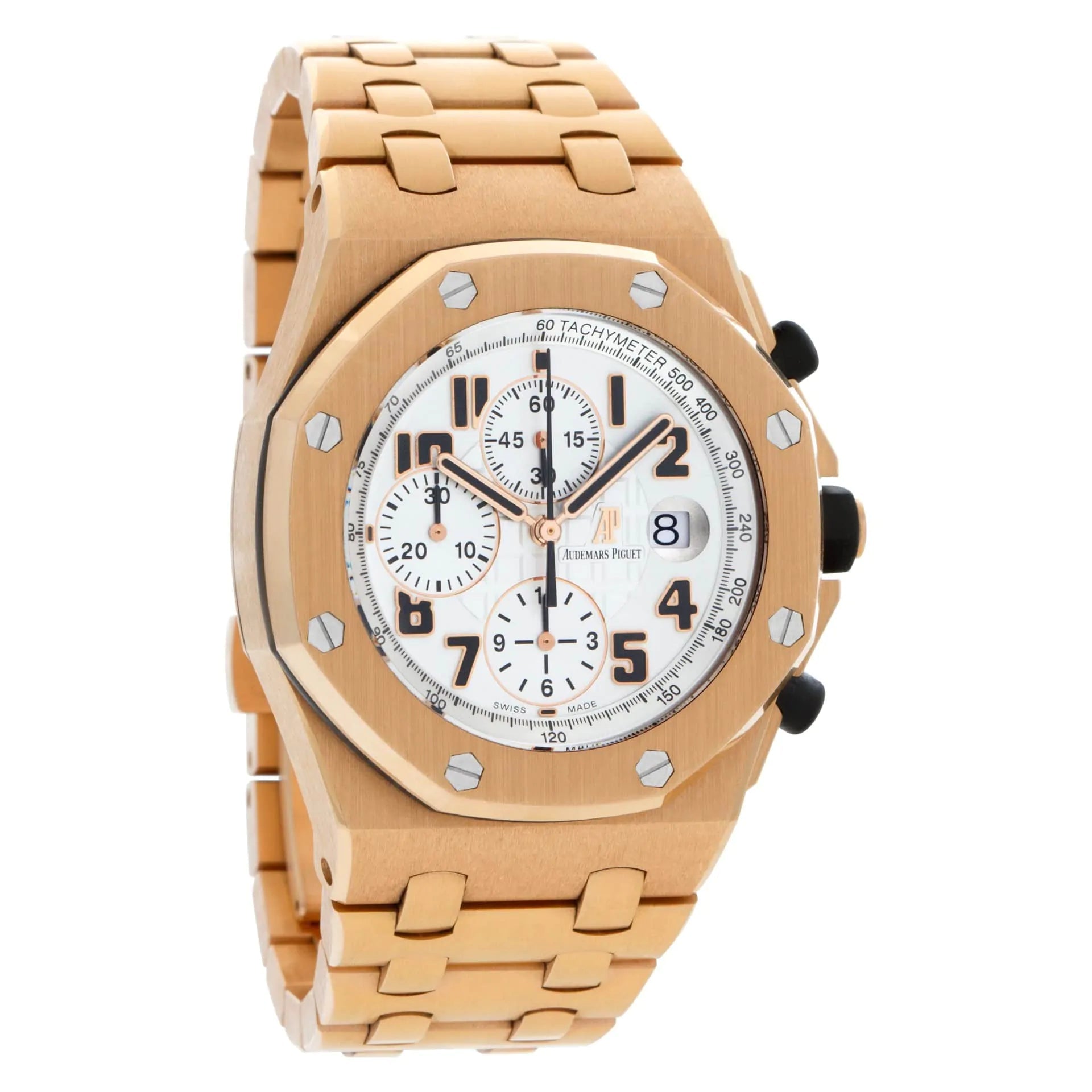 Audemars Piguet Royal Oak Offshore Chronograph 42mm Rose Gold Watch - Image 2