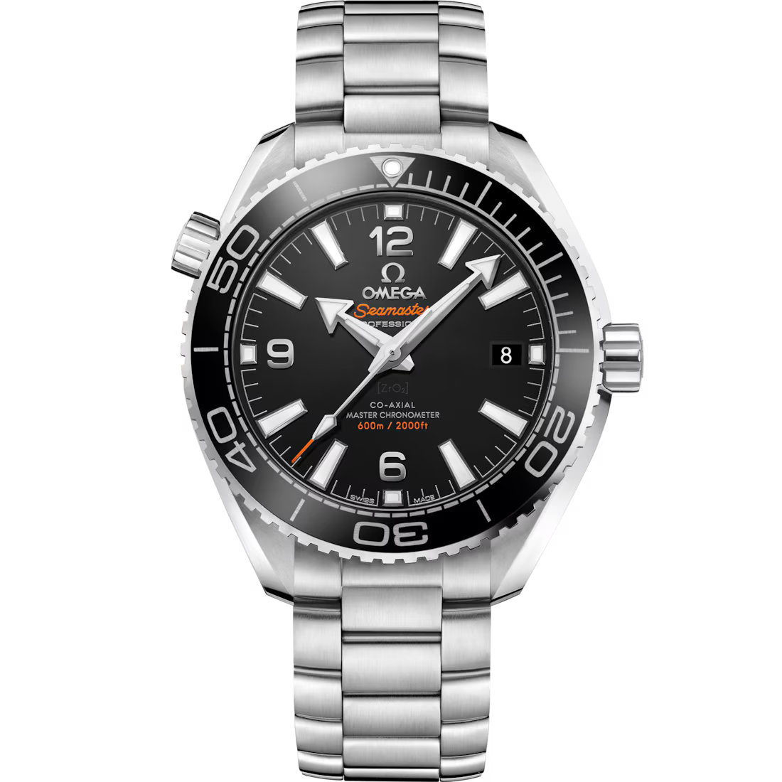 Omega Seamaster Planet Ocean 600M 39.5mm Black Dial Stainless Steel Bracelet 215.30.40.20.03.001