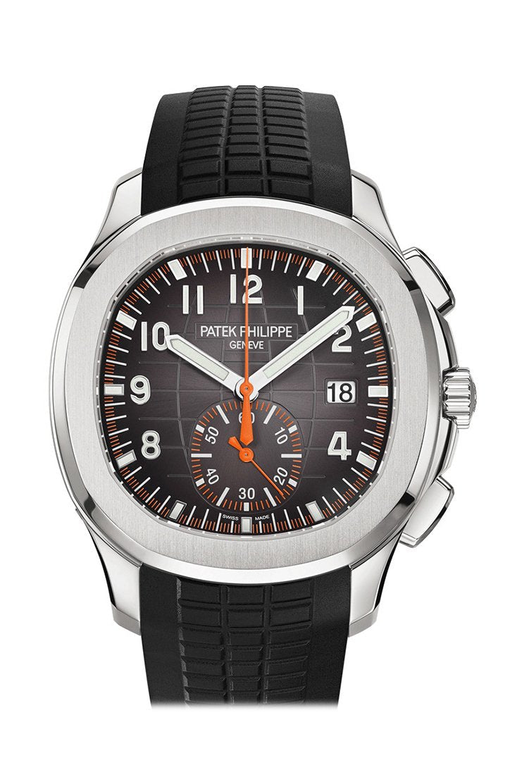 Patek Philippe Aquanaut Black Dial Automatic Men's Chronograph Watch 5968A-001 - Image 2