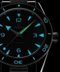 Alternative view of Omega Seamaster 300 41mm Blue Dial Stainless Steel Bracelet 234.30.41.21.03.001