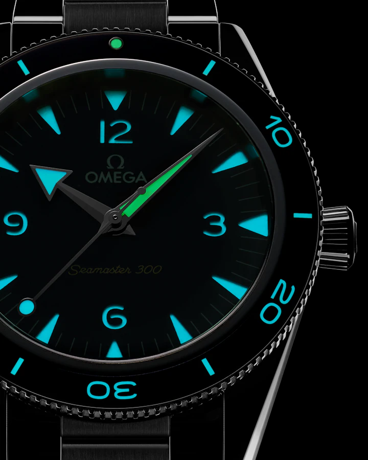 Omega Seamaster 300 41mm Blue Dial Stainless Steel Bracelet 234.30.41.21.03.001 - Image 2
