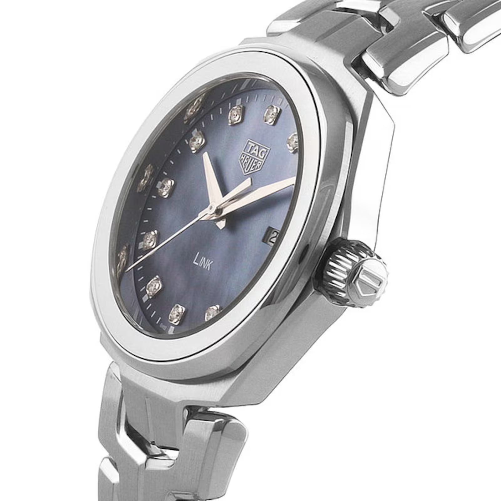 TAG Heuer Link Date Quartz Date 32mm Mother Of Pearl Ladies Watch WBC1313.BA0600 - Image 3