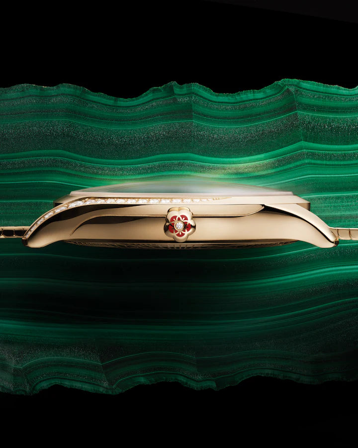 Omega De Ville Trésor 36mm Green Dial with Diamonds Moonshine�?18k Rose Gold Bracelet 428.55.36.60.99.003 - Image 3