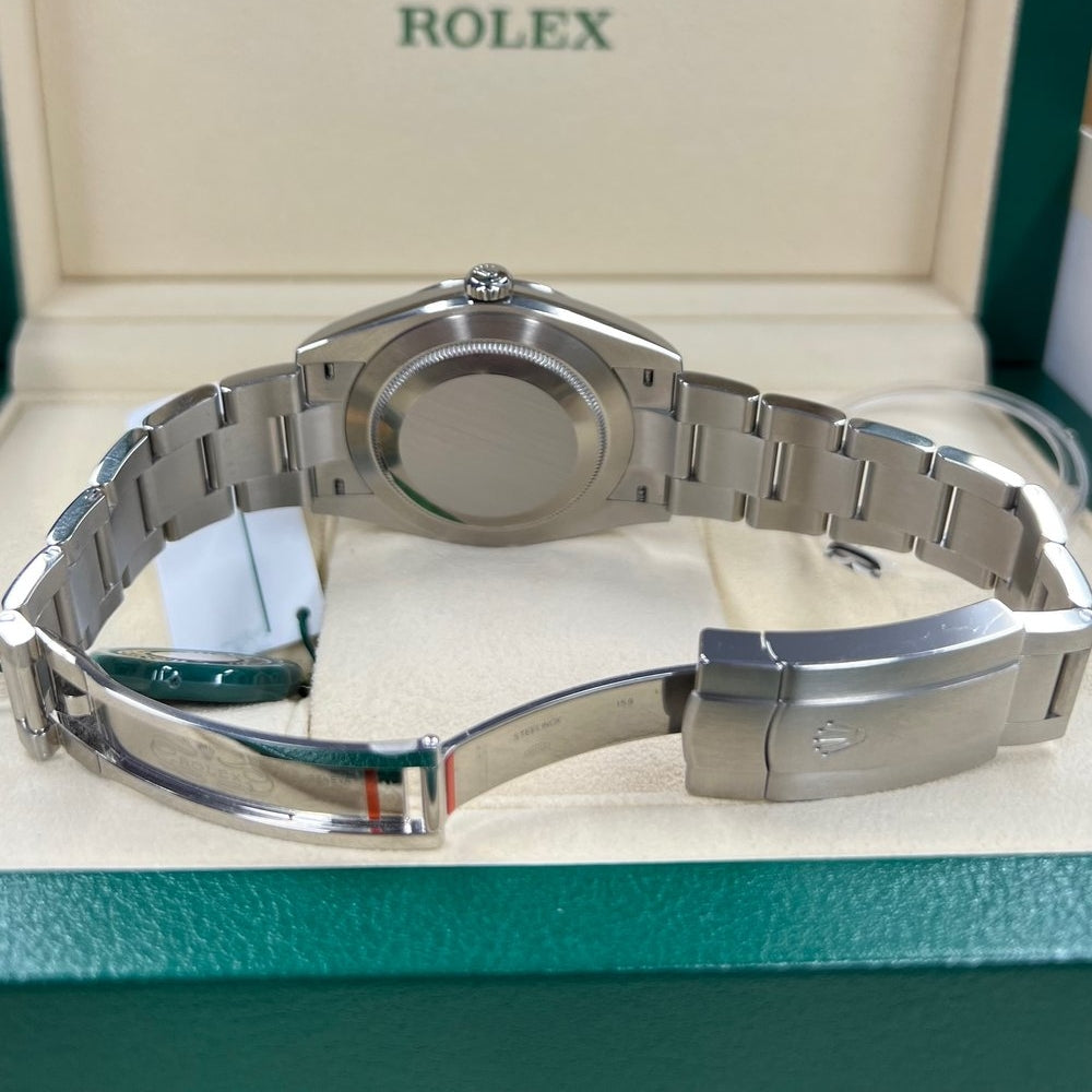 Rolex Oyster Perpetual 36mm 126000-0006 Tiffany Blue Turquoise Dial - Image 9
