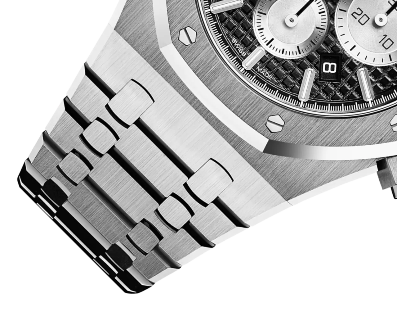 Audemars Piguet ROYAL OAK PANDA Black Dial CHRONOGRAPH 41mm 26331ST.OO.1220ST.02 - Image 4