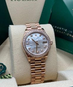 Alternative view of Rolex Datejust m278285RBR-0005 Mother-of-Pearl 31mm Dial