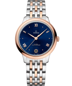 Omega De ville Prestige Stainless steel & 18K Sedna™Gold Lady's Watch 34mm 434.20.34.20.03.001