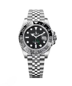 Rolex GMT-Master II 40mm 126710GRNR-0003 Black Dial Jubilee Watch