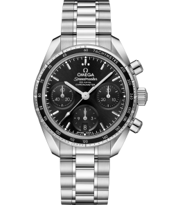 Omega Speedmaster 38 Black Dial 38mm Stainless Steel Bracelet 324.30.38.50.01.001