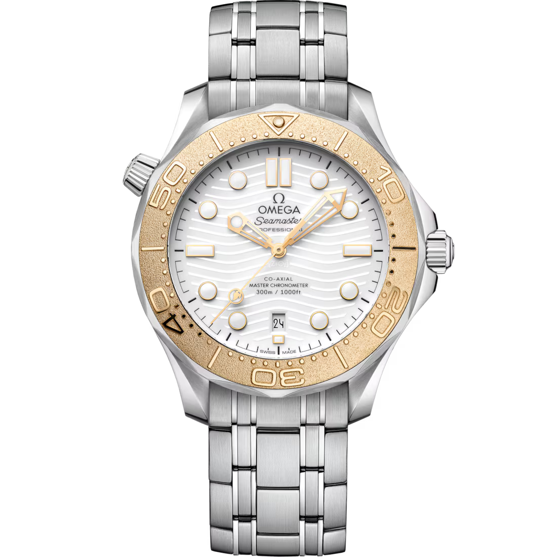 Omega Seamaster Diver 300M 42mm White Dial Stainless Steel Bracelet 522.21.42.20.04.001