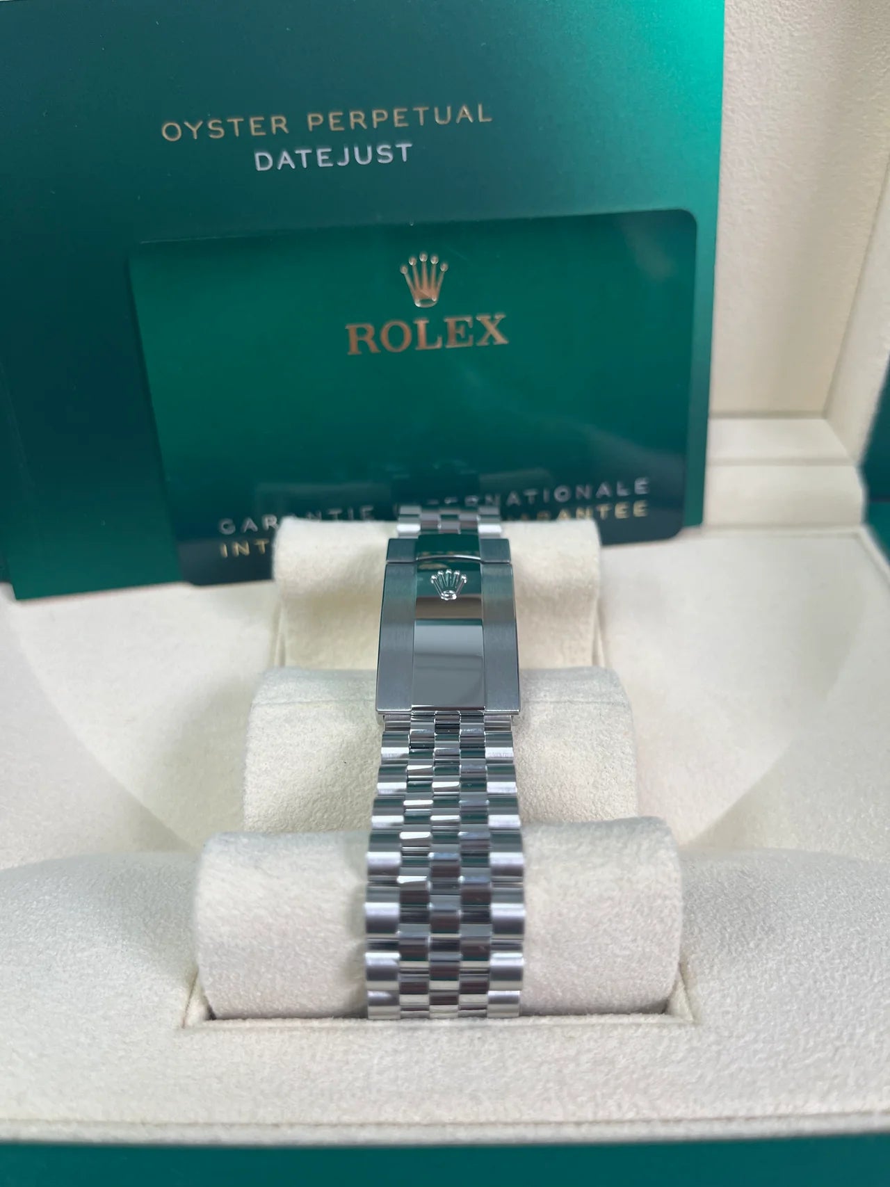 Rolex Datejust 36mm 126284 Aubergine Dial Jubilee Bracelet - Image 6