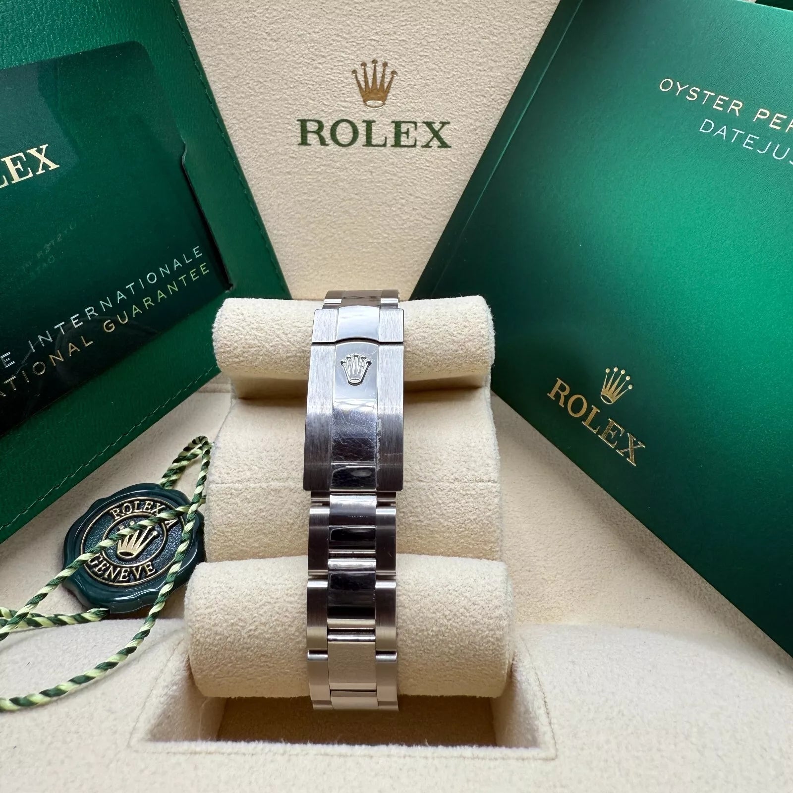 Rolex Datejust m278274-0033/0034 Bright Blue Dial 31mm Fluted Bezel Oyster Bracelet - Image 5