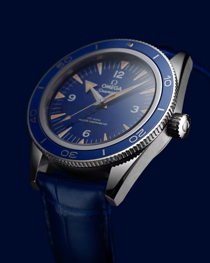 Omega Seamaster 300 41mm Blue Dial Platinum Strap 234.93.41.21.99.002 - Image 3