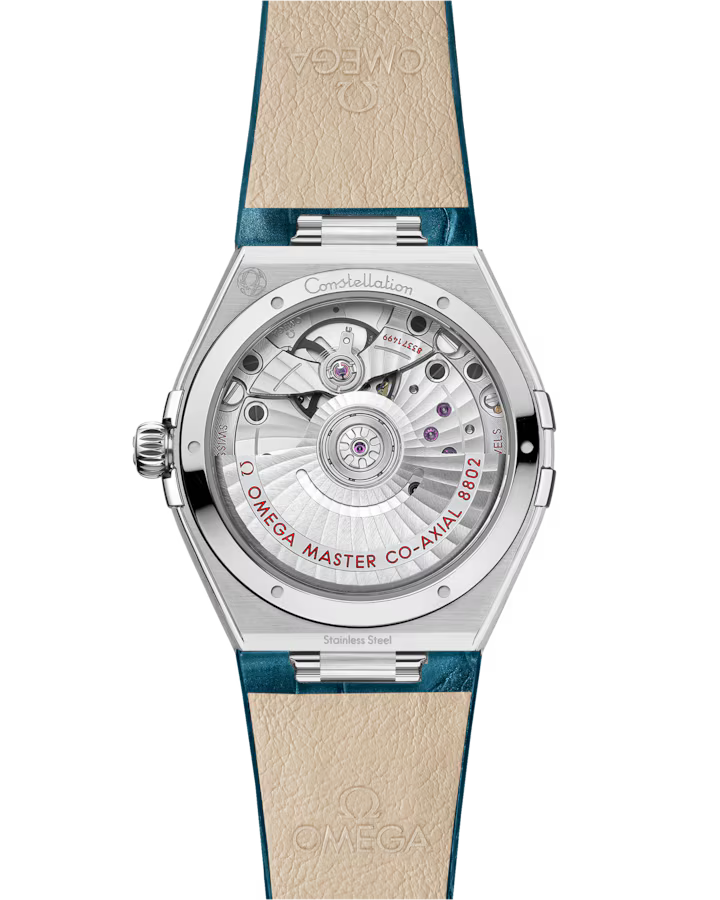 Omega Constellation 34mm Blue Dial with Diamonds Stainless Steel Strap 131.13.34.20.53.001 - Image 2