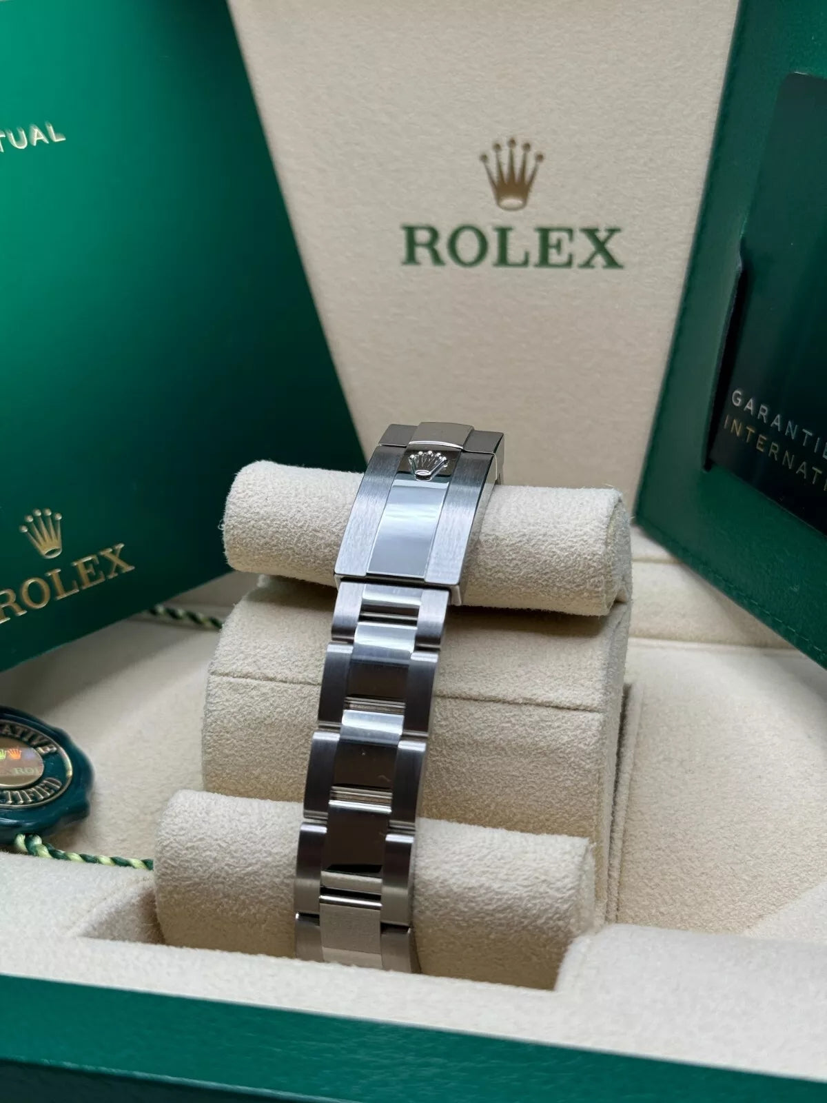 Rolex Datejust m278344-0033/0034 Pink Dial 31mm Domed Diamond Oyster Watch - Image 7