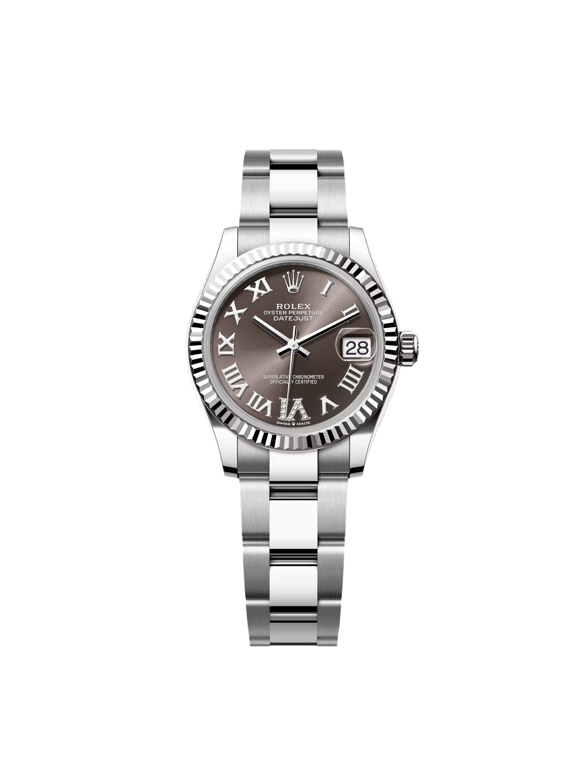 Rolex Datejust m278274-0027/0028 Dark Grey 31mm Dial Oyster Watch - Image 3