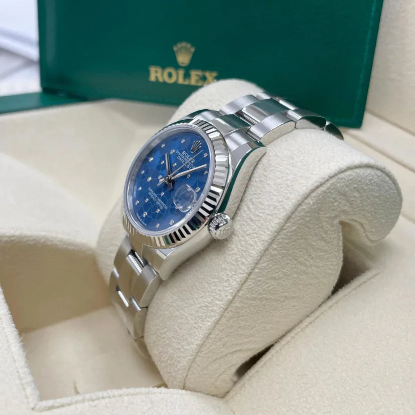 Rolex Datejust m278274-0035/0036 Azzurro Blue Dial Oyster Watch - Image 5
