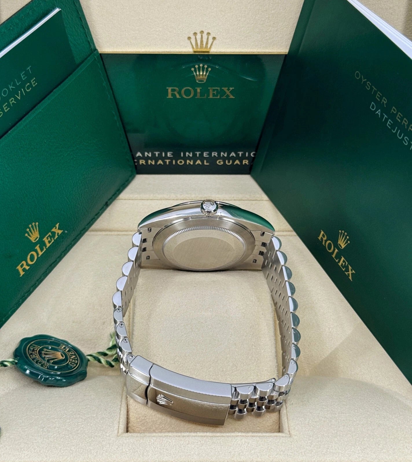 Rolex Datejust 41mm 126300 Silver Index Jubilee Stainless Steel Watch - Image 6