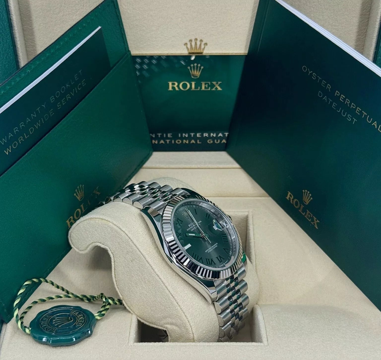 Rolex Datejust 36mm 126234 Datejust Slate Roman Dial Jubilee Watch - Image 3