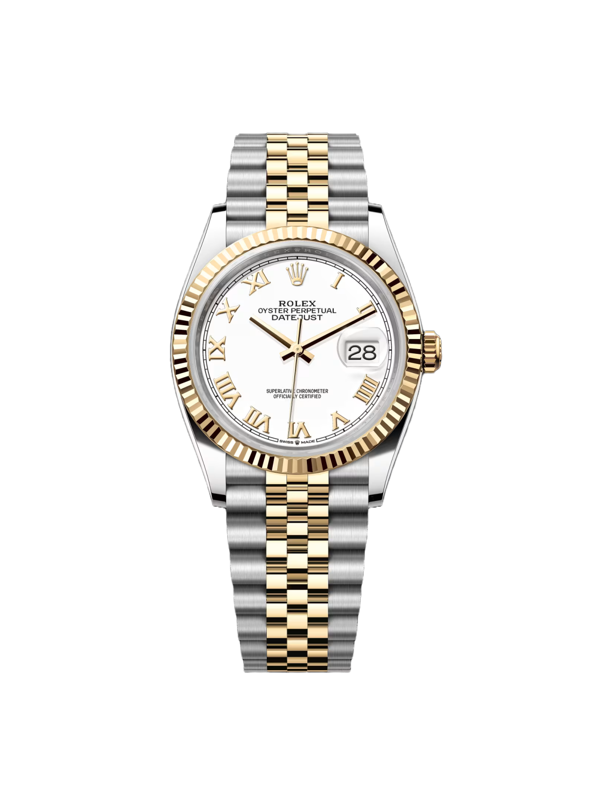 Rolex Datejust 36mm 126233 White Dial Oyster Bracelet Watch - Image 12