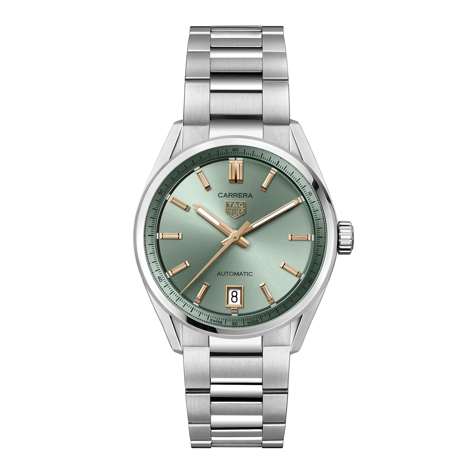TAG Heuer Carrera Date 36mm Unisex Watch Green WBN2312.BA0001