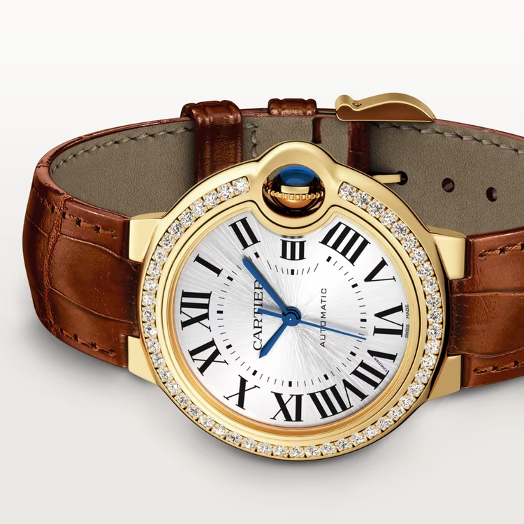 Cartier BALLON BLEU Diamond Yellow Gold 33mm - Image 5