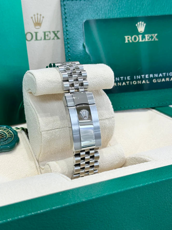 Rolex Datejust 36mm 126234 White Roman Dial Oyster Stainless Steel Mens - Image 6